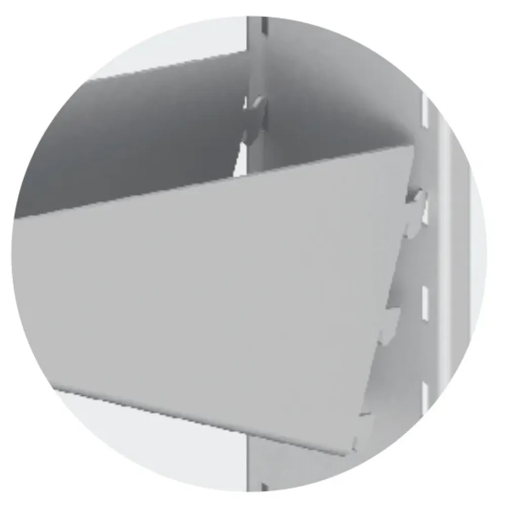 Wall shelf 400 Novameta LSI1-80/40/33