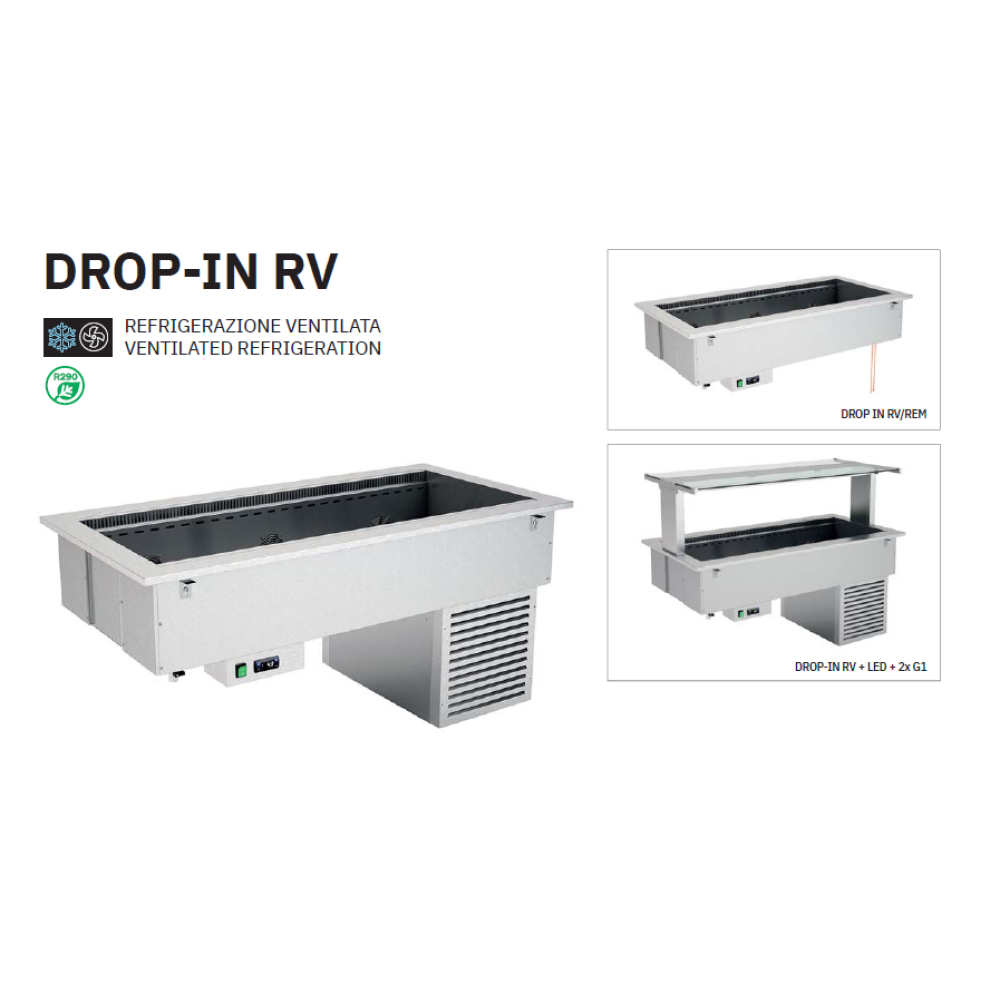 Drop-in cold well ROCAM 006INDROP5R/V