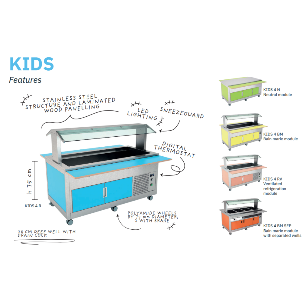 Self-service display counter ROCAM 02100K5BM
