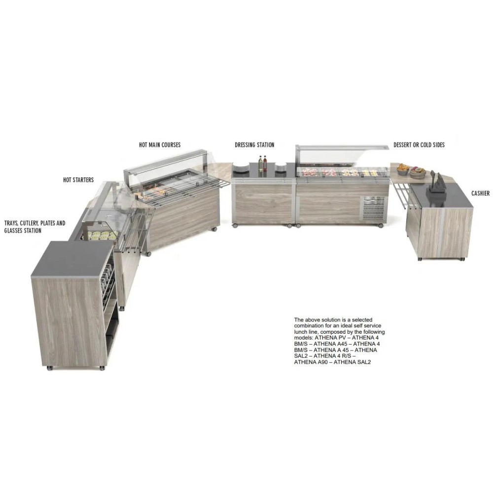 Self-service display counter ROCAM 01000ATHA/1