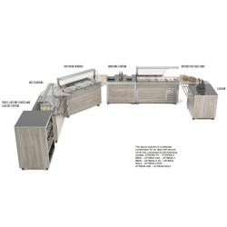 Self-service display counter ROCAM 01000ATHA/1