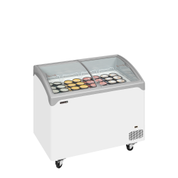 Ice cream chest freezer TEFCOLD NIC302SCEB