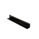 Plexi L-Profile Divider 6565 - 500x65x65mm, black