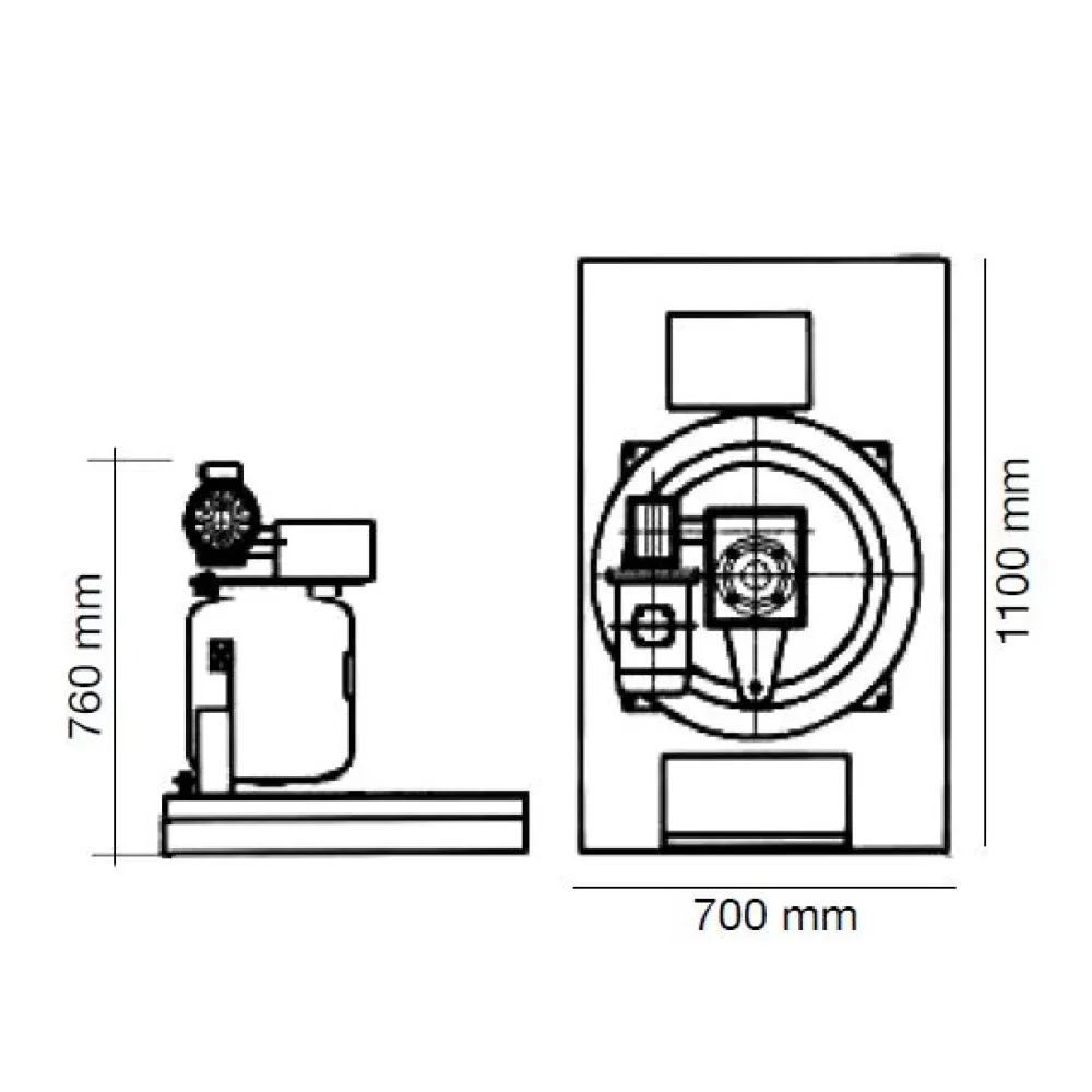 Ice flake machine ICE TECH 50001