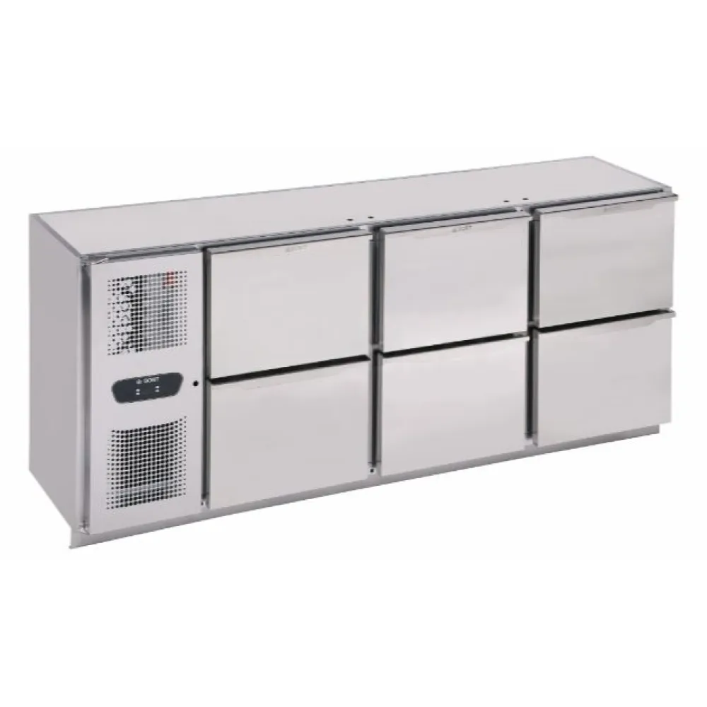 Bar refrigerator with drawers BHS-G MBCLSSSN0-200CV