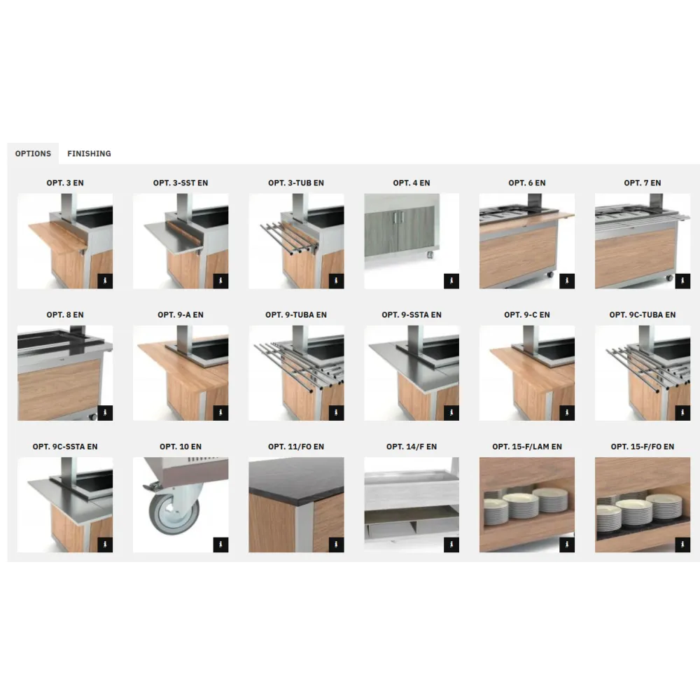 Cold bain marie ROCAM 01000ATH4MRV
