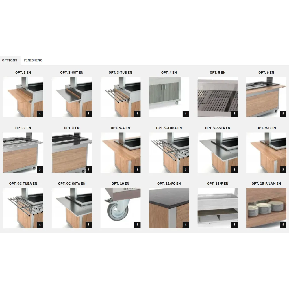Self-service display counter ROCAM 01000ATH6FRE