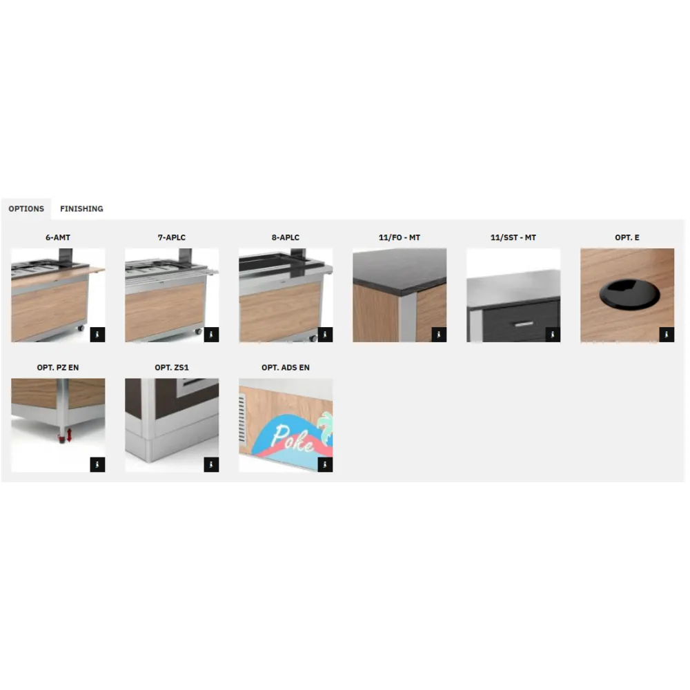 Self-service display counter ROCAM 010MOATHMT