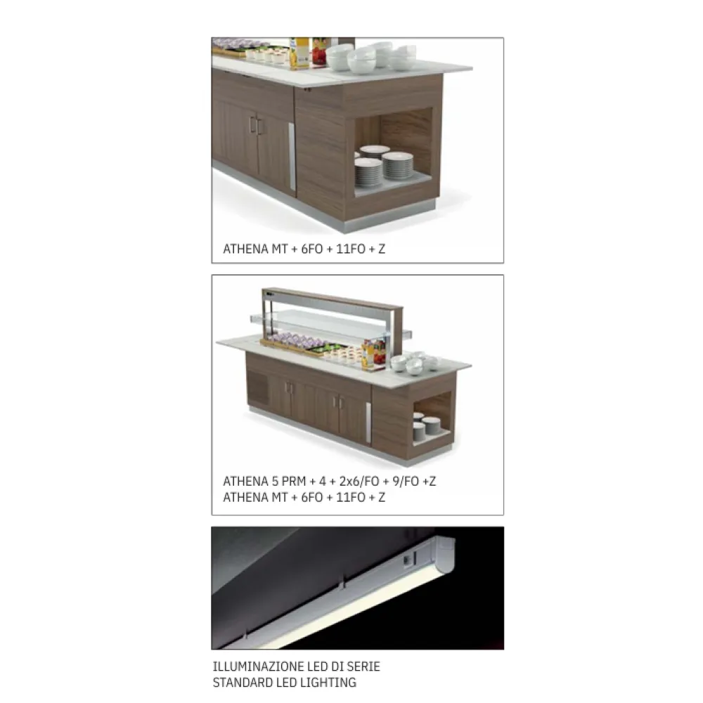 Self-service display counter ROCAM 010MOATHMT