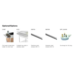 Bain-marie ROCAM 02000COMP2BM/L