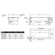 Hot drop-in bain-marie ROCAM 006INDROP4BM