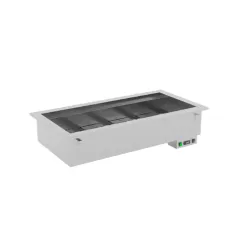 Hot drop-in bain-marie ROCAM 006INDROP2DRY
