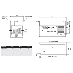 Drop-in cold well ROCAM 006INDROP2R