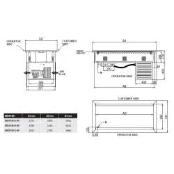 Drop-in cold well ROCAM 006INDROP3R/V