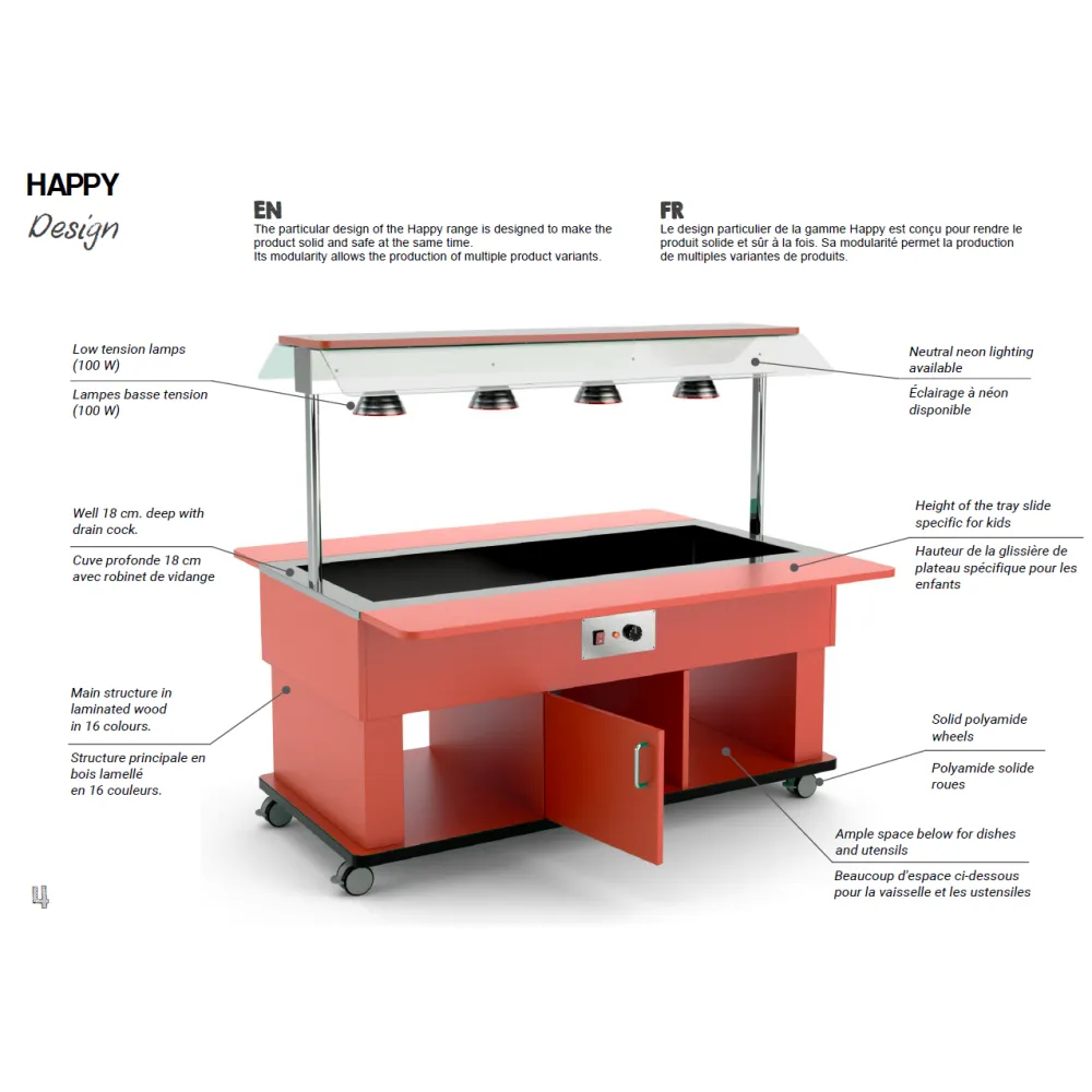 Self-service display counter ROCAM 013HP3RF