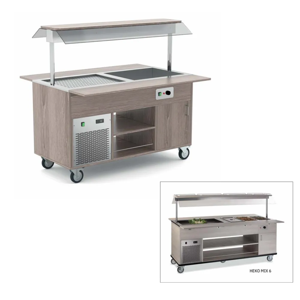 Self-service display counter ROCAM 01200HEKO4MIX