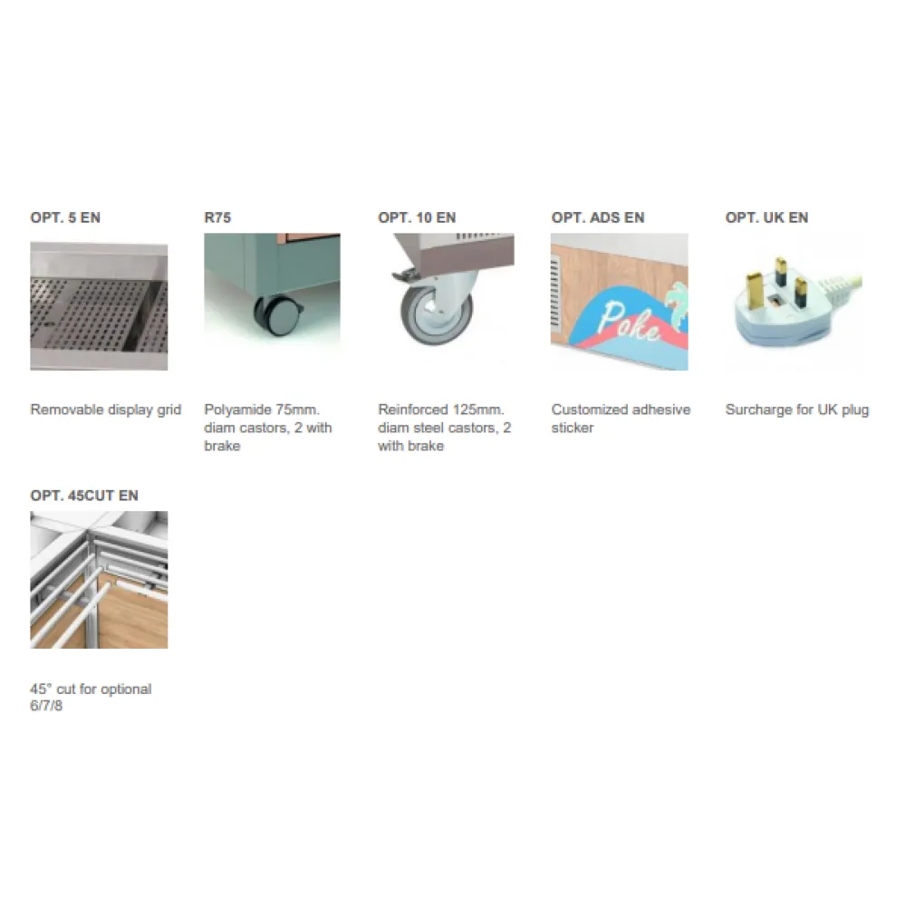 Self-service display counter ROCAM 02100K5N