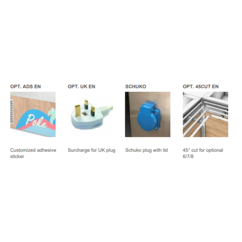 Self-service display counter ROCAM 02100K4RV