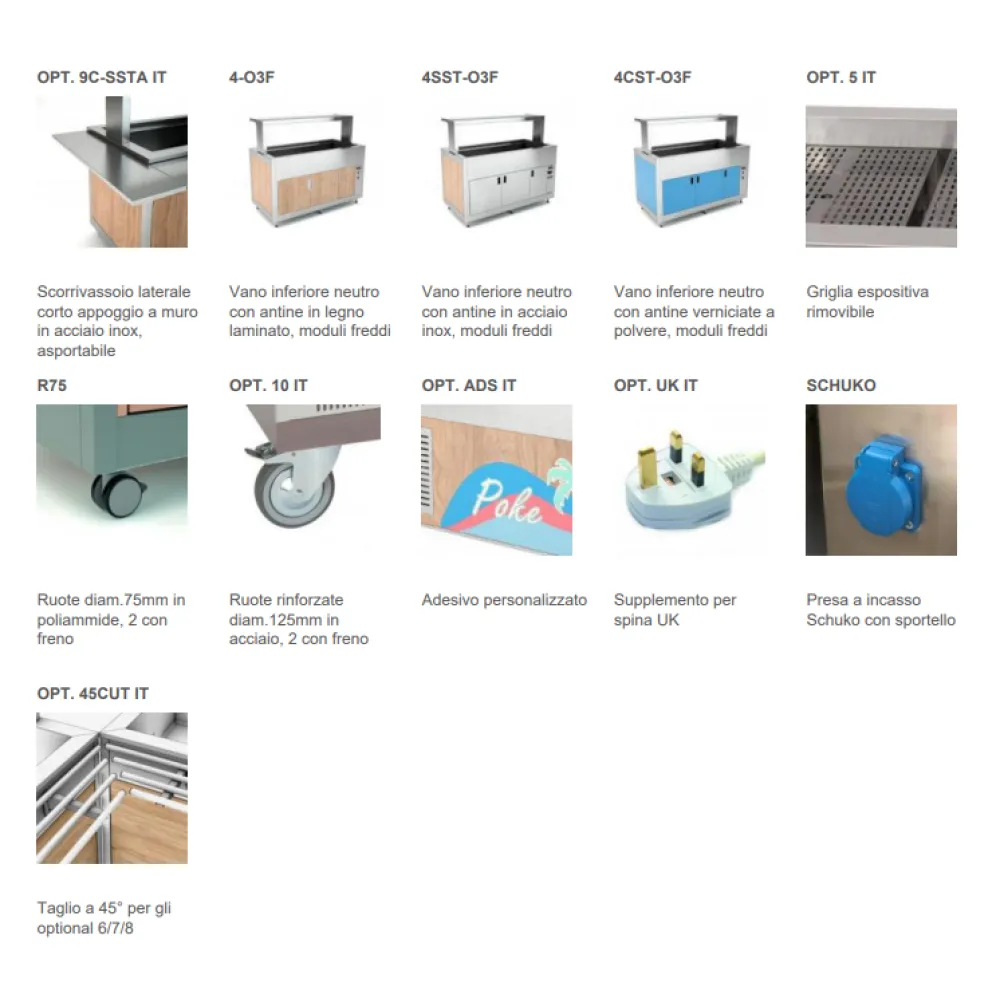 Self-service display counter ROCAM 02100K2R