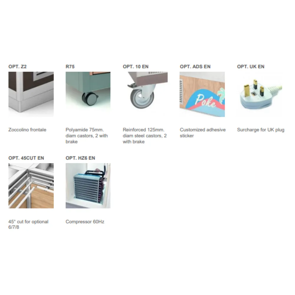Refrigerated module ROCAM 01900OM2PR/IN