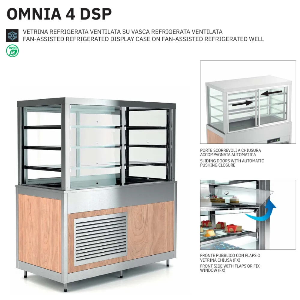 Display case ROCAM 01900OMNDSP/FX
