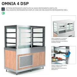 Display case ROCAM 01900OMNDSP/FX