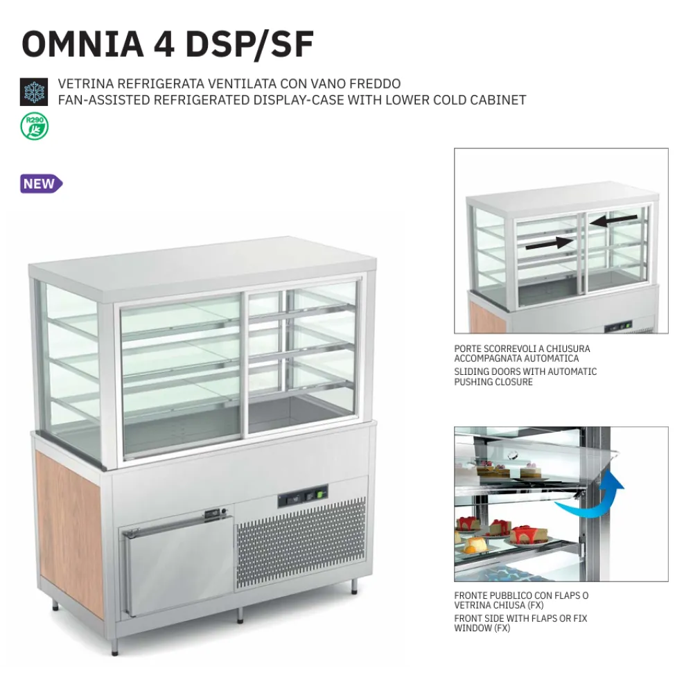 Display case ROCAM 01900OMNDSP/SF