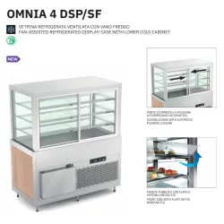 Display case ROCAM 01900OMNDSP/SF