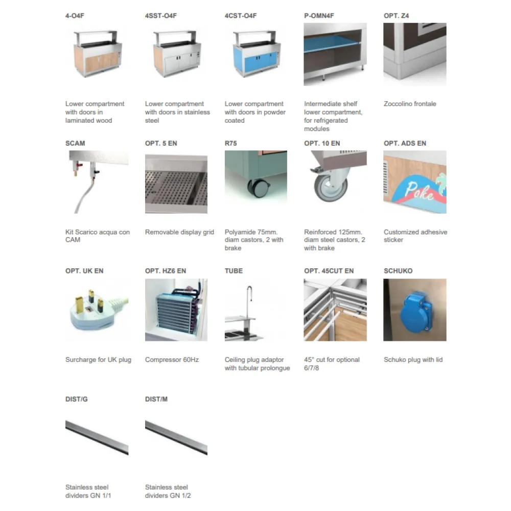 Refrigerated module ROCAM 01900OM4R