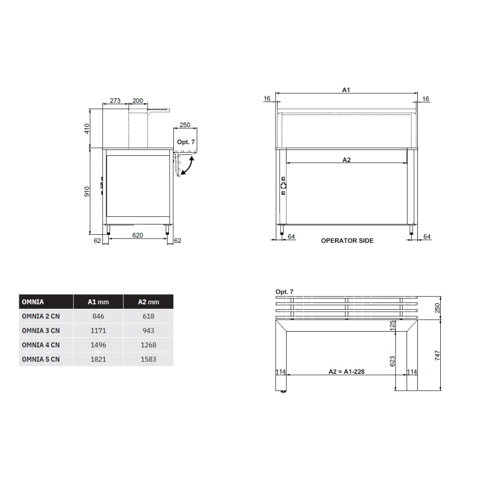 Neutral module ROCAM 01900OM3CN