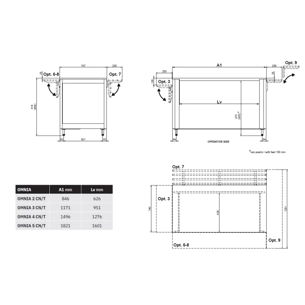 Neutral module ROCAM 01900OM2CN/T