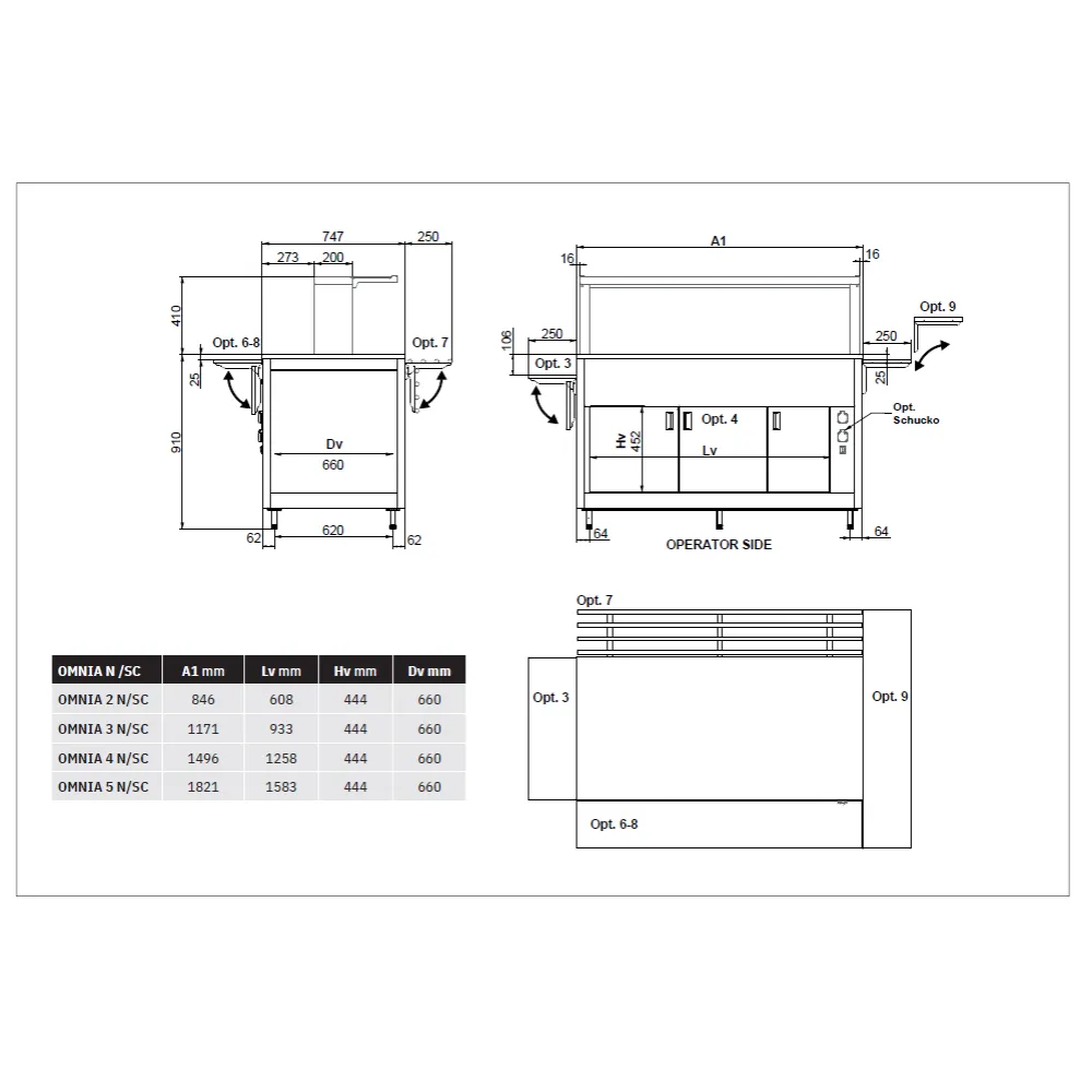Neutral module ROCAM 01900OM2NSC
