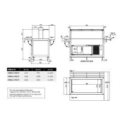 Refrigerated module ROCAM 01900OM3PRSF