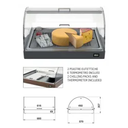 Countertop display cabinet ROCAM 01300PANQL2