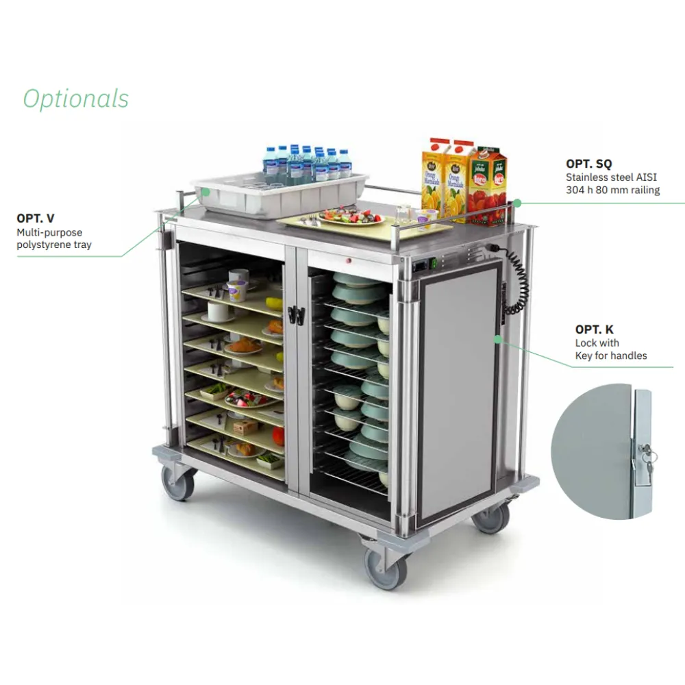 Serving and retail trolley ROCAM 042INCARE/TH