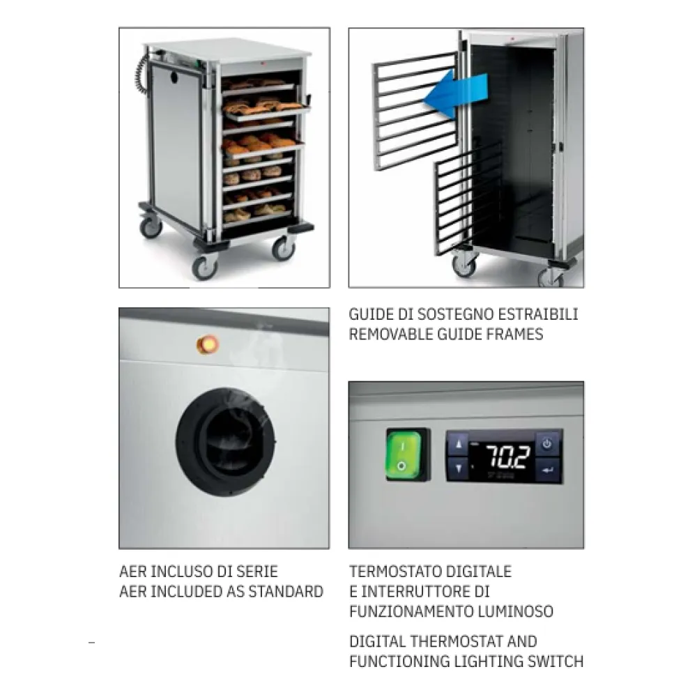 Plate Warming Cabinet ROCAM 039TH6/4L8