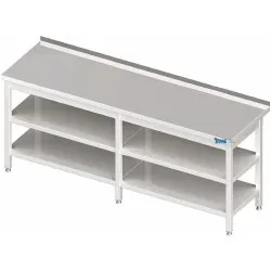 Metal table with two shelves Novameta BHS-PLV-2P-210/60/90