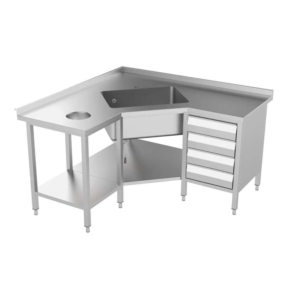 Pot Sink With Frame Novameta DV1-PRA-80/60/90