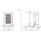 Electric gyros grill POTIS PG7650/ PG7651