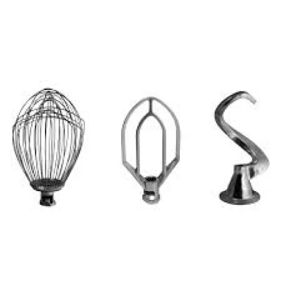 Dough Mixer and Whisk Accessories