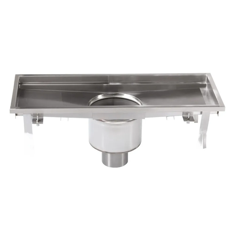 Drainage channel with central siphon BHS-G BHS-AB0500-060AK