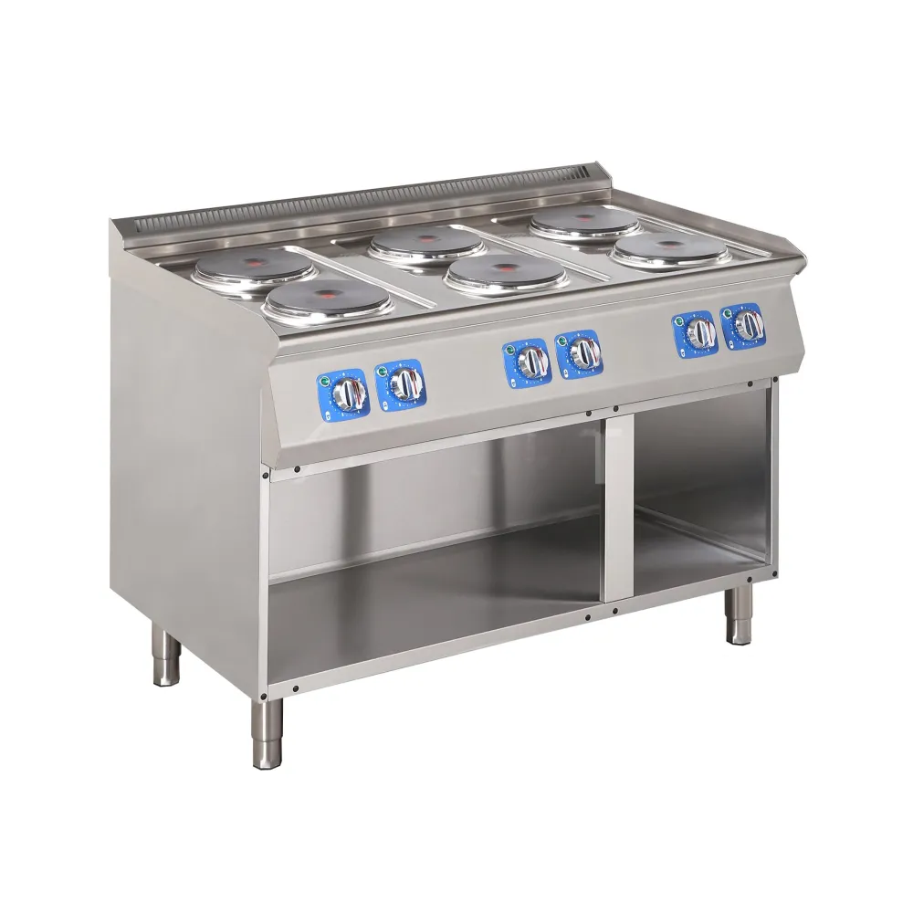 Electric hob with stand or neutral cabinet BHS-G GC1100-120EV+S02