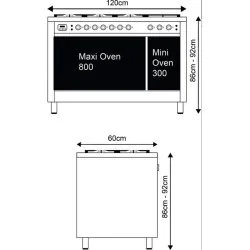 Cooking stove ILVE P12FINE3