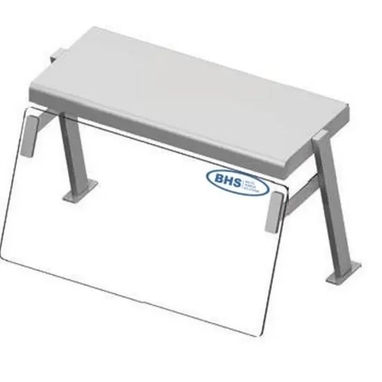 Protective Glass with Shelf