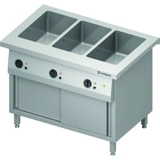 Hot Bain-Maries with Warm Cabinet