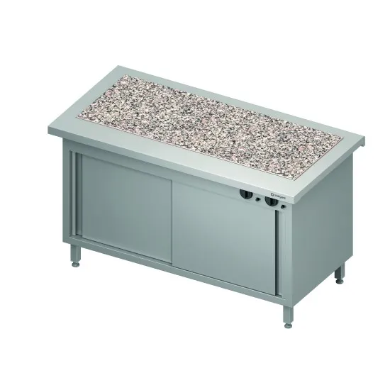 Hot/Neutral Cabinet with Hot Granite Surface