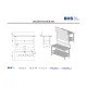 Custom refrigerated table BHS-HoReCa CK25-1054-165/730/900