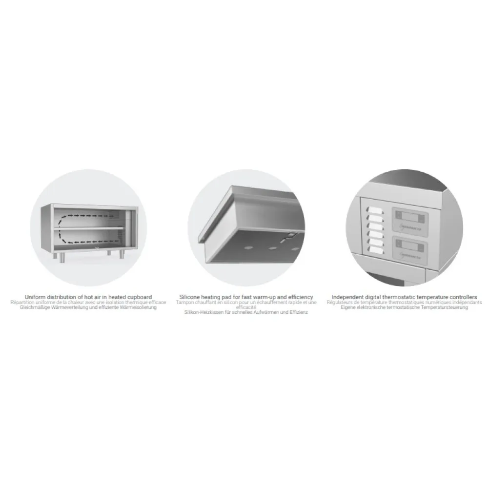 Bain-marie Novameta BHS-Z-WM2-NLU-120/65/90