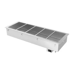 Hot drop-in bain-marie Novameta UWM5-175/60/28