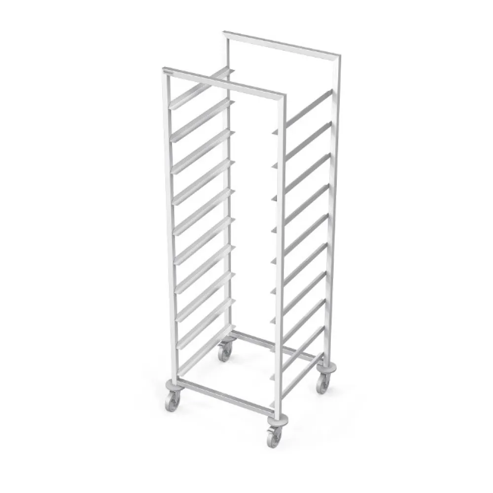 Dishwasher basket trolley with plate shelf Novameta BHS-VTB3-57-50-79